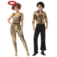在飛比找ETMall東森購物網優惠-萬圣節Disco Costume70年代復古迪斯科衣服酒吧c