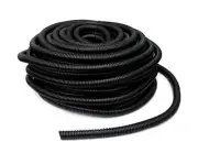 XP Audio XSLT14-50 50’ 50 feet cord protector split wire loom cable sleeve, mana