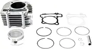 Cylinder Piston Kit RR-62.5Mm Motorcycle Engine Barrel Piston Gasket Rebuild Kit Fit For GY6 200Cc Scooter Quad Bike Buggy Motorbike Engine Rebuild Kits