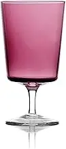 Ichendorf Milano Purple Wine Glass | Aurora Collection | 22 cl | Glass | Mouth-Blown and Handmade