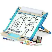 Double-Sided Magnetic Tabletop Art Easel Dry-Erase Board Chalkboard
