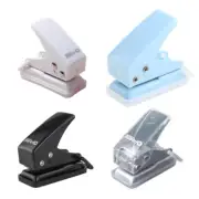 Portable Round Hole Puncher Paper 8 Sheets Hole Diameter 0.24 Mini Puncher