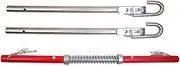 3t 5t 6t 8t Heavy Duty Car Recovery Tow Pole, Car Tow Bar Thickened Bold Spring Safety Buffer Anti Rear End Collision Emergency Breakdown(Size:3t)