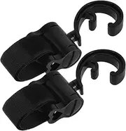 ASAKKURA 2pcs Hook Walker Attachments Walker Hook Crutches Accessories Stroller Hanging Bag Stroller Hook Stroller Hanger Stroller Clip Hooks Stroller Hanger