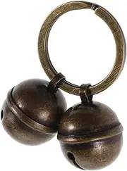 GALPADA 1set Compact Pet Collar Bells Metal Bells for Cats Dogs Multi-functional Accessory Lightweight Stylish Pet Decor for Use