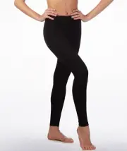 Basic Moves Cotton/Polyester/Spandex Legging Dance Pant, BLACK, Child Sizes, NWT