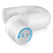Air Conditioner Exhaust Vent Hose, 13cm Diameter, 200cm Length, Universal Counter Clockwise Thread Air Vent