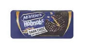2 x McVities Hobnobs Dark Chocolate Oat Cookies Biscuits 262g