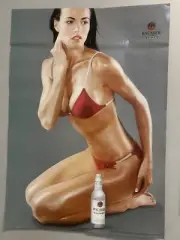 Bacardi Silver Malt - Sexy Girl Bikini Poster