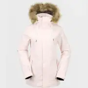 Brand New Womens 2024 Volcom Fawn Insulated Jacket Calcite Size Small