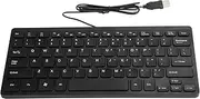 Mini Keyboard,USB Wired Waterproof Multimedia Kaypad, Computer Small Compact Keys Mini Keyboard for PC Laptop