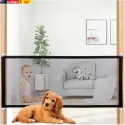 Mesh Dog Gate, Mesh Gates for Kids or Pets, 180 X 72Cm Mesh Magic Pet Dog Gate,