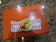 Dollhouse Miniature TWO TACOS, APPLE & COKE
