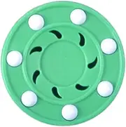 Street Hockey Puck - Roller Ice Hockey, Weatherproof Indoor Flat Ball | Gameplay Enhancement Sport Training Indoor and Outdoor Hockey Puck, Multi Functional Training Equipment for Goalie