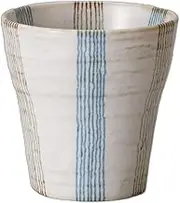Unofu Tokusa (Blue) Shochu Cup (Small) [3.5 x 3.5 inches (9 x 9 cm), 11.8 fl oz (300 cc)] | Free Cup |