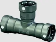 Viega 84400 1/2" V-MPFT1H Brass Power Tee NPT Connection