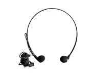 OM SYSTEM OLYMPUS E-103 Stereo Transcription Headset, Black