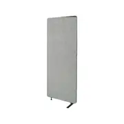 Z I P Acoustic Divider Screen - Extended Panel - 1650x600x28mm Silver