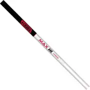 KBS Max HL Hybrid Shaft - White & Black - 50 grams - Senior Flex - .370 tip
