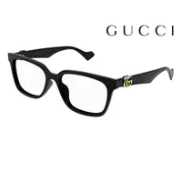 在飛比找PChome24h購物優惠-【Gucci】古馳 光學鏡框 GG1537OK 001 55