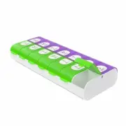 Ezy Dose Easy Fill Weekly (7-day) Pill Organizer and Planner ? Easy to Fill Pi