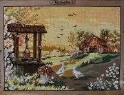 needlepoint Tapestry Gobelin L Geese Canvas Only 45x60cm