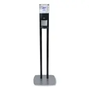 Es8 Hand Sanitizer Floor Stand With Dispenser, 1,200 Ml, 13.5 X 5 X 28.5, Graphi