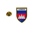 pins pin's flag national badge backpack hat shield world cambodia