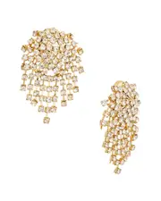Kenneth Jay Lane Plated Cluster Earrings