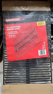 Universal Adjustable 19" BBQ Grill Porcelain Cooking Grates for Weber Gas Grill