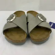 Birkenstock New w/ Box Siena Big Buckle Dove Gray Nubuck Narrow Select Size