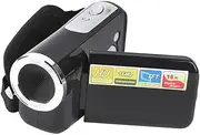 Dechoga 16X HD Kids Portable Digital Video Camcorder with TFT LCD Display (Black)