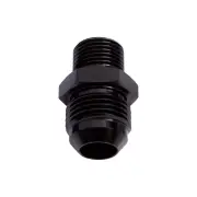 Aeroflow Metric To Male Flare Adapter M22 x 1.5mm to -6 Black Finish