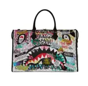 SPRAYGROUND CREATE ANOTHER DAY PYRAMID DUFFLE / TOTE D6601