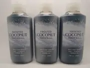 Bath & Body Works Frosted Coconut Snowball Shower Gel S/ 3 Full Size #391