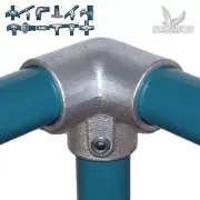 Pipe Clamp System 27mm Fittings & Connectors (26.9mm) Tube Galvanised Allen Key