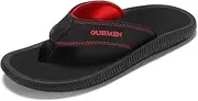 [OUSIMEN] Men's Flip Flops Sport Thong Sandals Outdoors Non-Slip Slippers with Arch Support Summer Beach