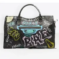 在飛比找Yahoo!奇摩拍賣優惠-BALENCIAGA Small City Graffiti