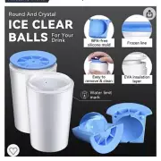 2 Pack Of Crystal Clear Ice Ball Maker From Langdon NIB
