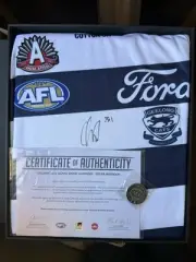 2023 Anzac Round Guernsey Oscar Murdoch Geelong Cats Signed AuthenticCertificate