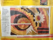 Starbert Handy Hooker Rug Starter Kit NAVAJO SUN Wall Hanging Vintage 1975 NIB