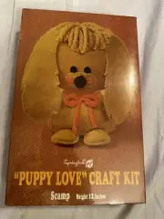 Vintage 1970 Springbok Scamp “PUPPY LOVE” Craft Kit New in sealed box