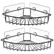 Shower Shelf Bathroom Storage Caddy Corner-shower Organizer Accessories Fixed