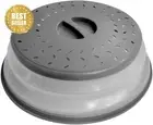 Microwave Plate Cover 10.5 Inch Collapsible Food Plate Lid Cover