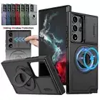 For Samsung Galaxy S24 S23 S22 S21 S20 FE Magnetic Mag Safe Ring Case Shockproof