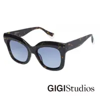 在飛比找ETMall東森購物網優惠-【GIGI Studios】質感蝴蝶型貓眼太陽眼鏡(玳瑁 -