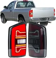 Compatible With Dodge Ram 1500 2500 3500 2006-2008 3rd Gen Sequential Signal Rear Lamps Assembly (Not Fit Ram 2002-2005)