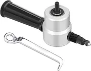 1pc 160a Double Head Metal Cutter Drill Attachment Kit for Nibbler Metal Sheet Cutting Tool for Aluminum Iron Stainless Steel Plastics Wood