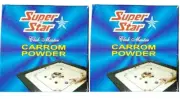 2 Boxes x 100g (200g In Total) Large Carrom Board Powder-Indian-Smoothens Carom