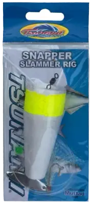 Tsunami Snapper Popper Rig with Metal Prism Hook